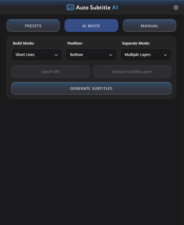 Extension AI Mode Tab