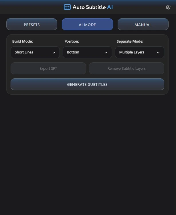 Extension AI Mode Tab